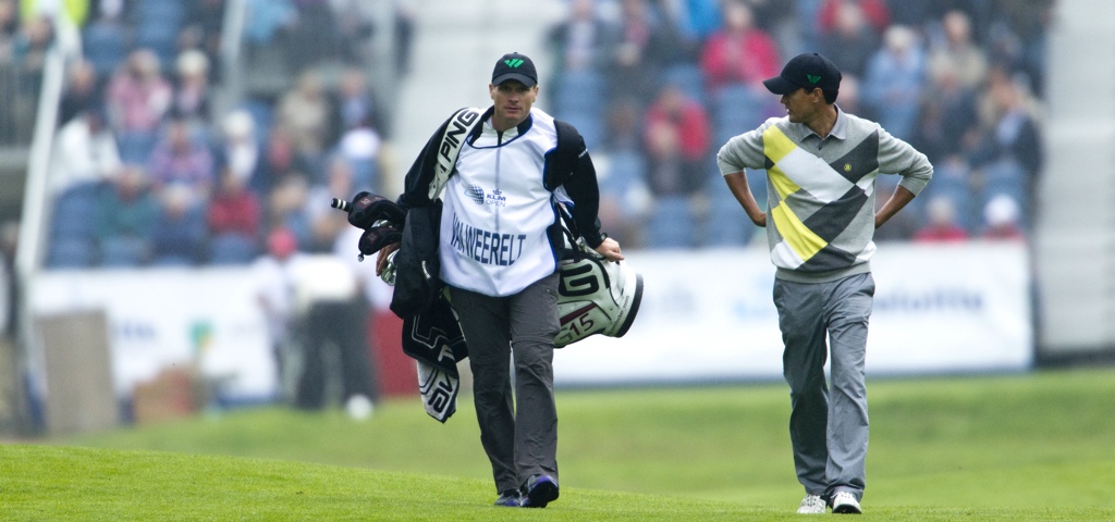 PGA Golfer Inder van Weerelt at the KLM Open