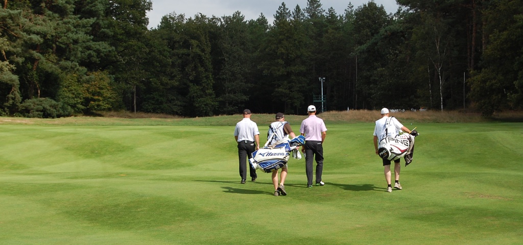 PGA Golfer Inder van Weerelt at the KLM open